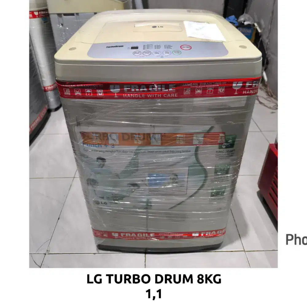 Mesin cuci 1 tabung LG 8kg