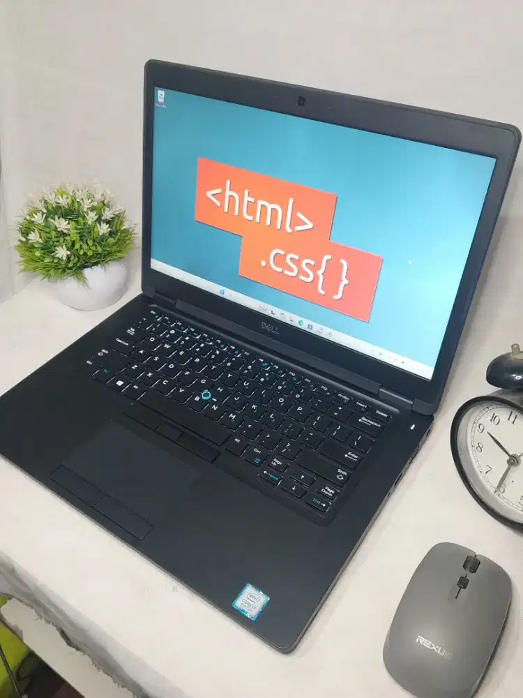 Dell Latitude 5491 Core i7 8850H Ram 16GB mulus normal Bandung Kota .