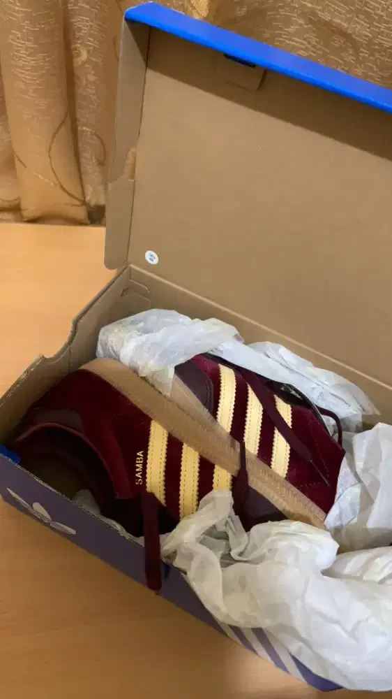 Adidas Samba OG W SHADOW RED UK 6/39,BISA DI BARCODE UNTUK KEASLIANNYA