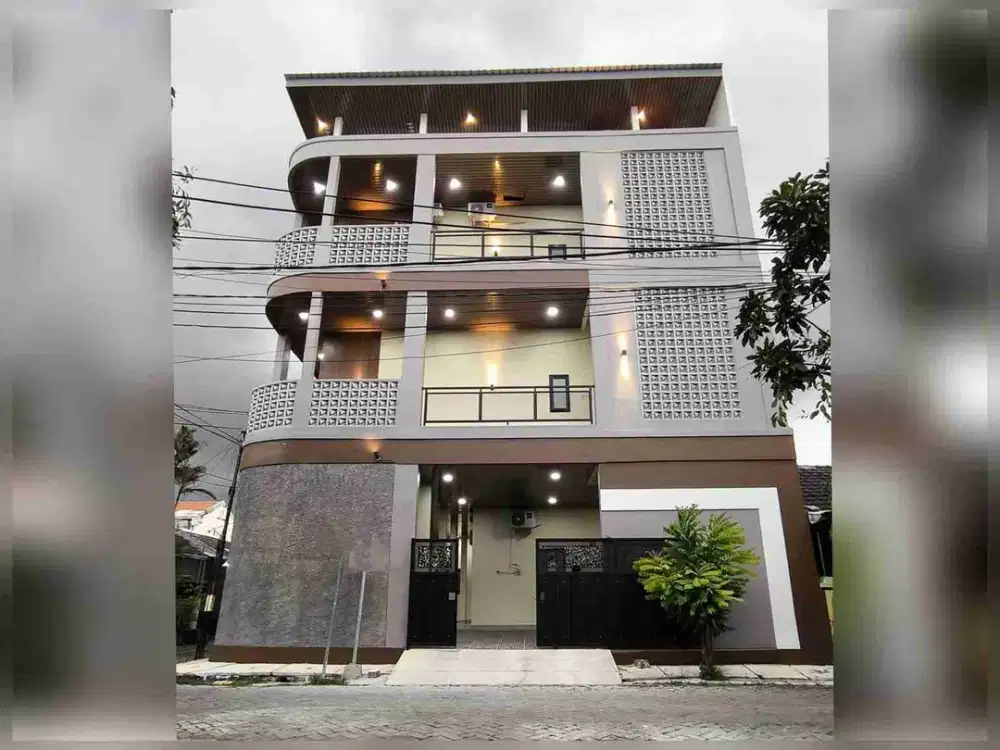 Jual Kost 3Lantai, 30+1 Kamar Baru Perum Gunungsari Indah Wiyung