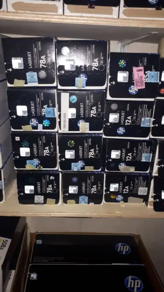 Jual beli tinta toner cartridge HP Canon dll
