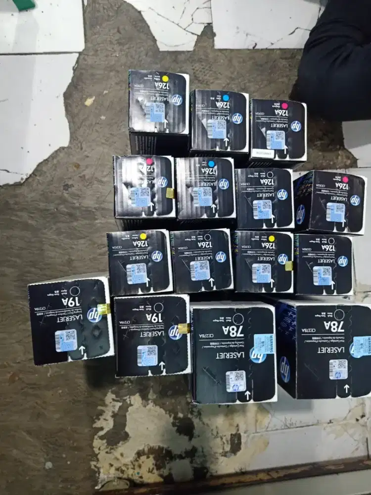Jual beli tinta toner cartridge HP Canon brother baru dan bekas