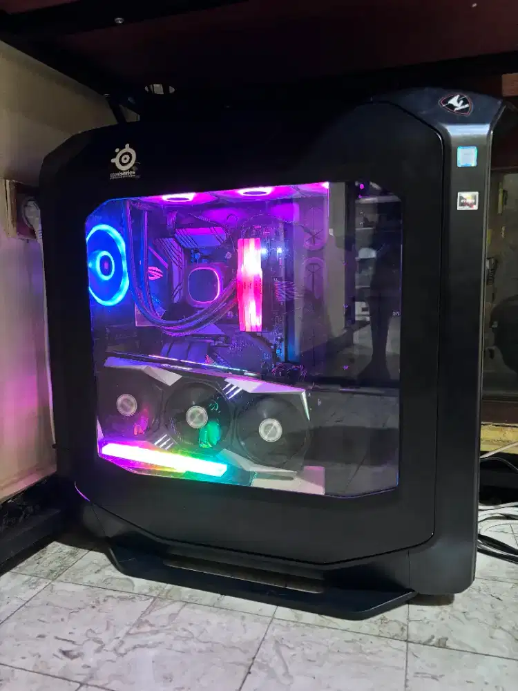 1 SET PC GAMING HIGH END RYZEN 9 RAM 64GB SSD 2TB