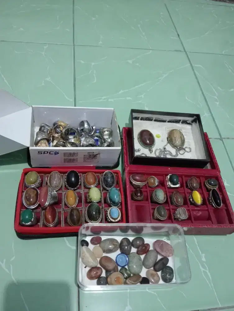 Batu cincin borongan bawa semua