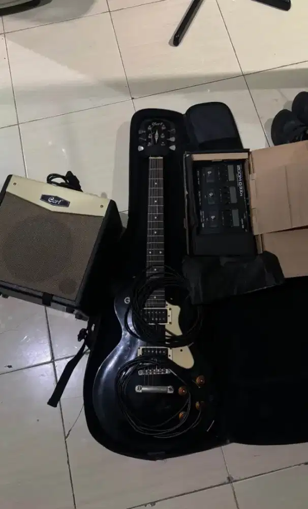 jual gitar ampli dan efek fullset