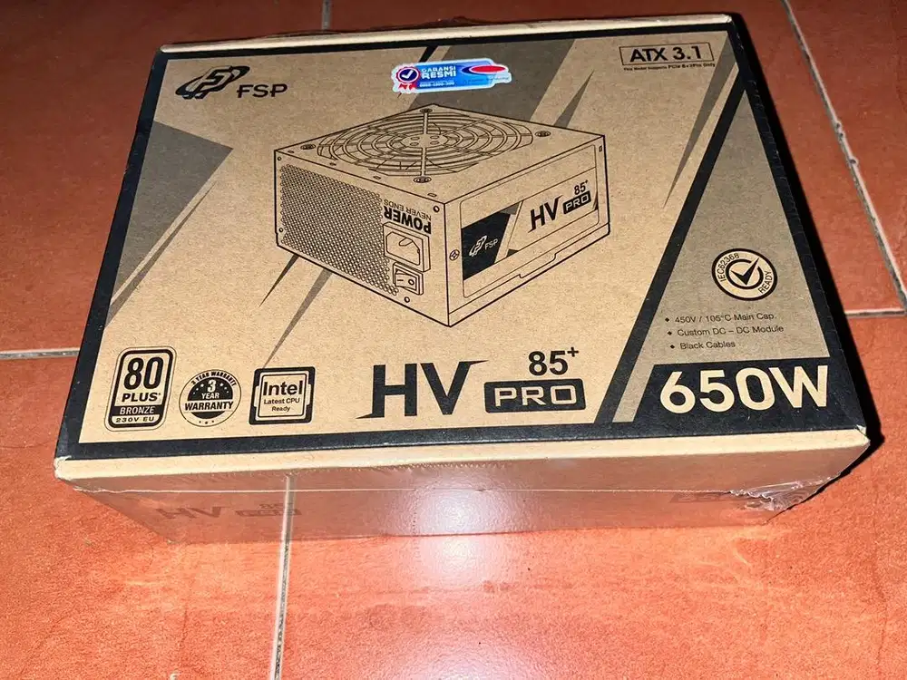 (Baru) Power Supply PSP HV Pro 650 W 80+