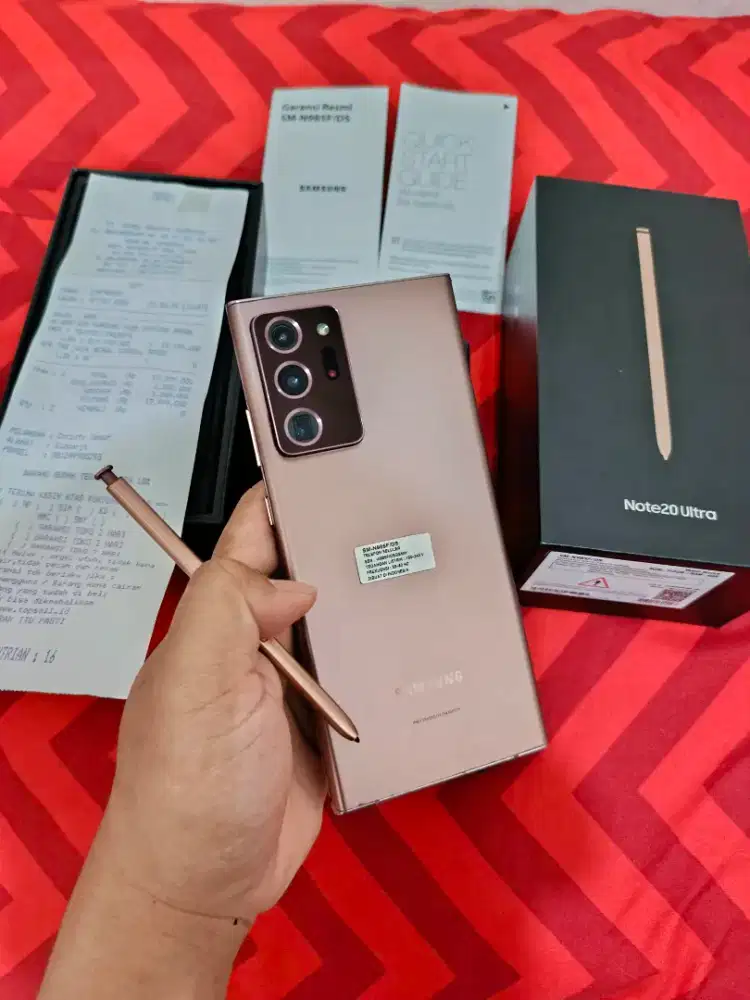 JUAL CEPAT SAMSUNG NOTE 20 ULTRA 512 GB VERSI TERTINGGI SECOND MURAH