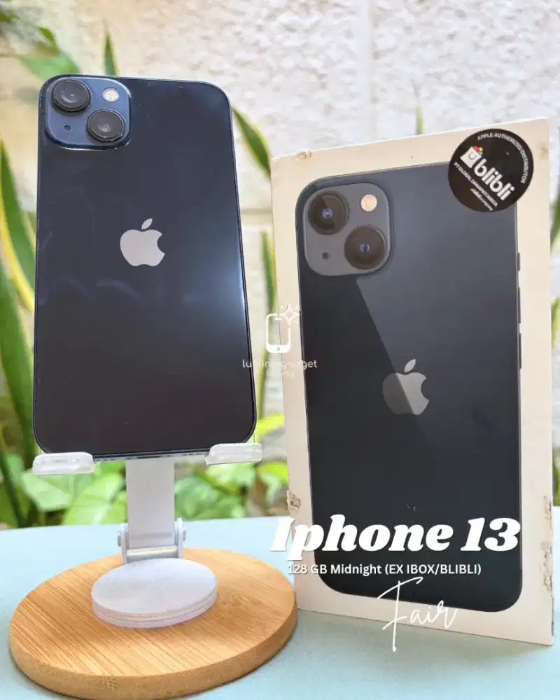 Iphone 13 138 GB Midnight (EX IBOX/BLIBLI)