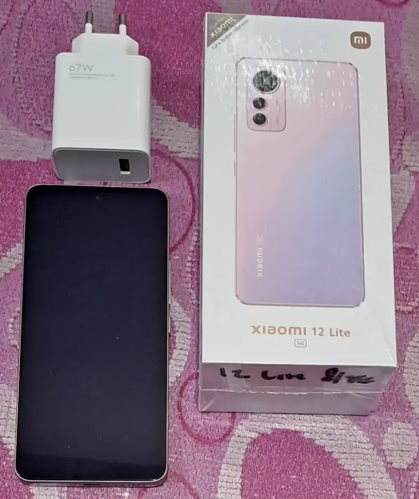 xiaomi 12 lite pink 8gb/256gb