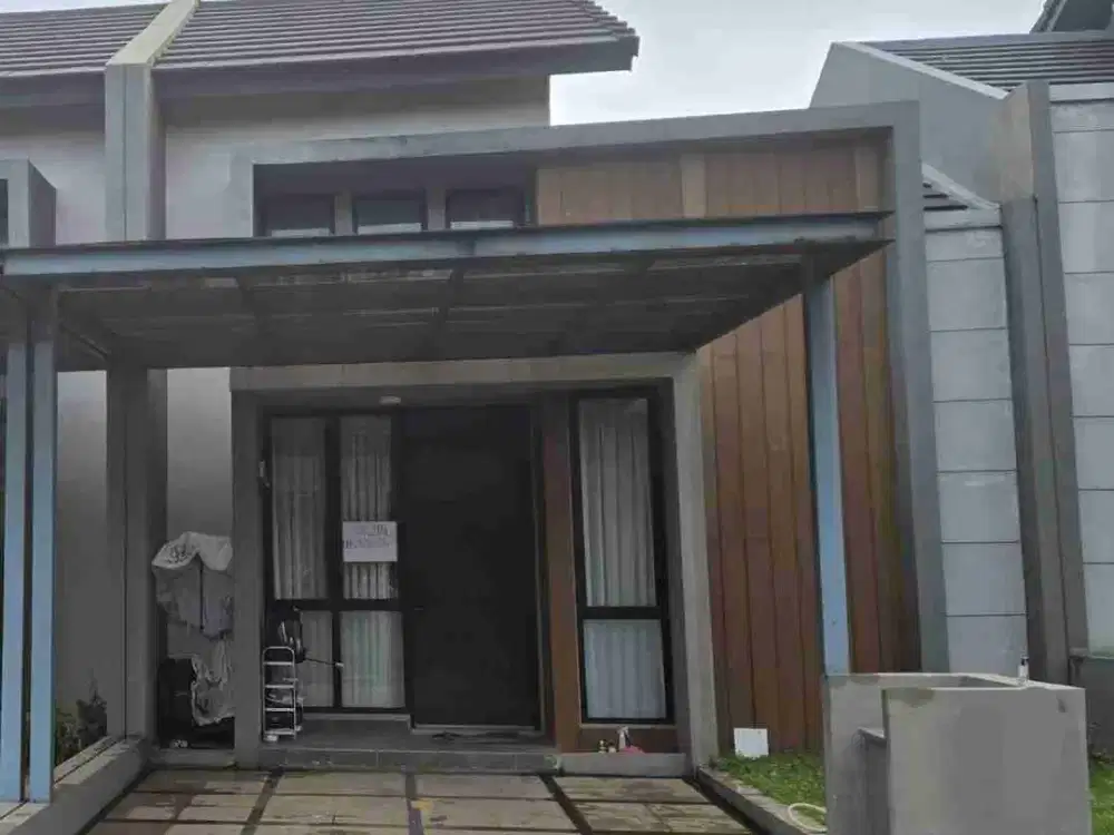 DIJUAL CEPAT  RUMAH FULL FURNISHED di CLUSTER CASCADA GRAND DUTA CITY SOUTH OF JAKARTA