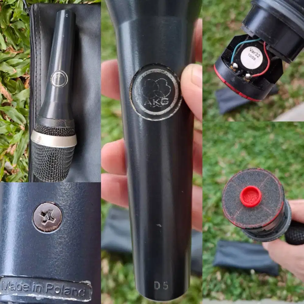 AKG D5 MICROPHONE MADE IN POLAND, NOT CHINA