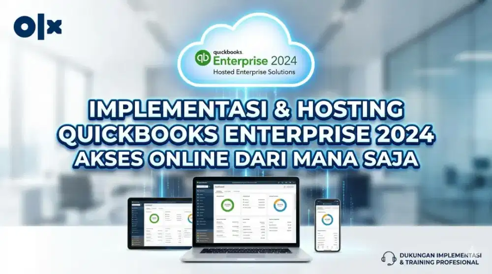 Implementasi & Hosting QuickBooks Enterprise 2024 - Akses Online