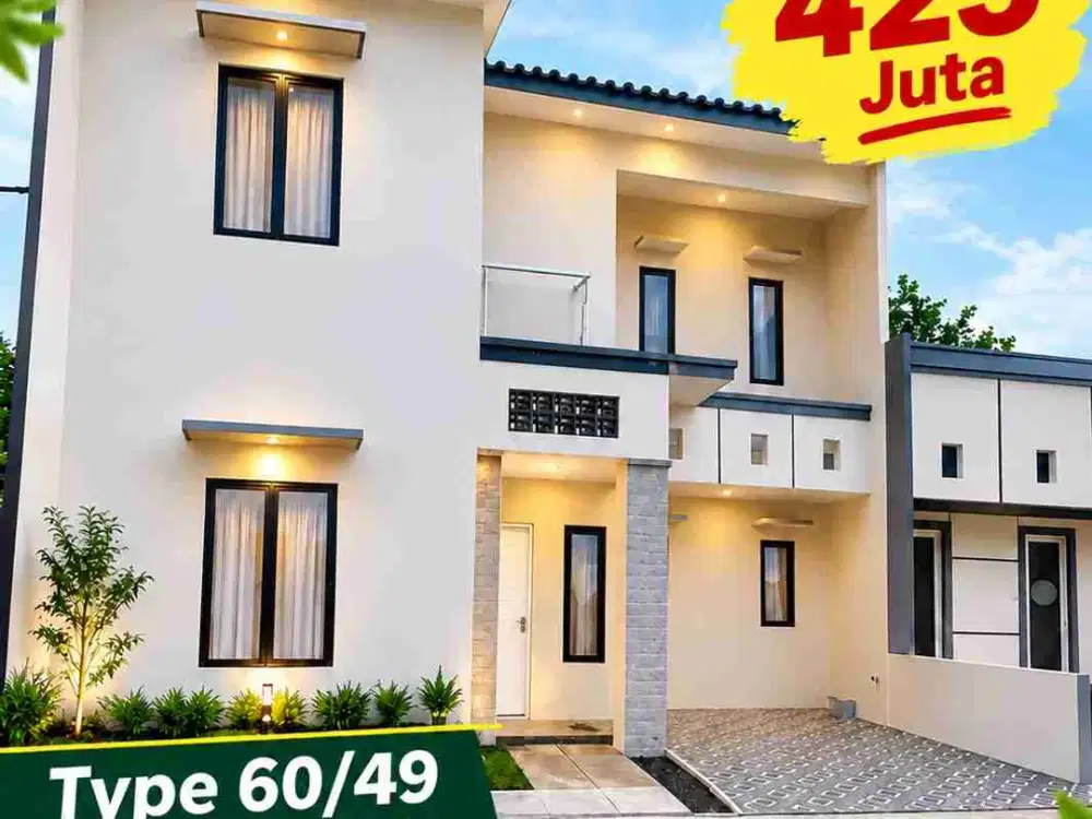 Rumah cash 2 lantai murah lokasi sukahati cibinong