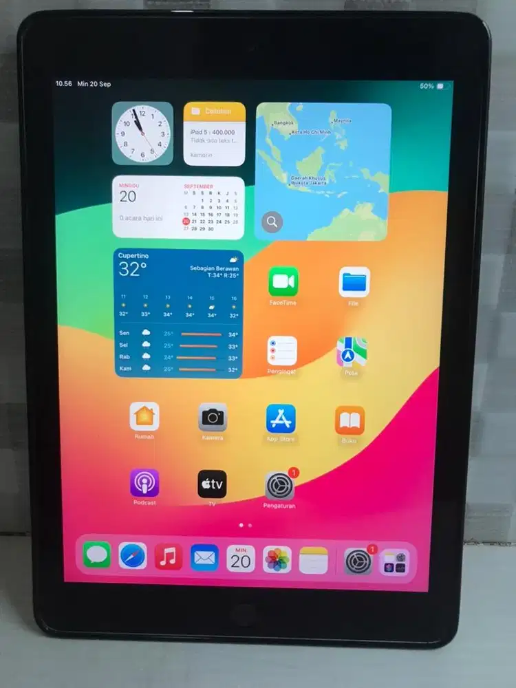 iPad Generasi 6 9,7inch 32GB Space Gray Wifi Only iBox