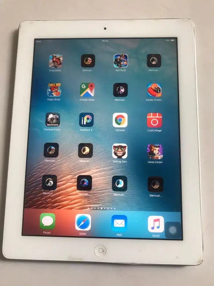 iPad 2 16GB Wifi Only iOs 9 mentok