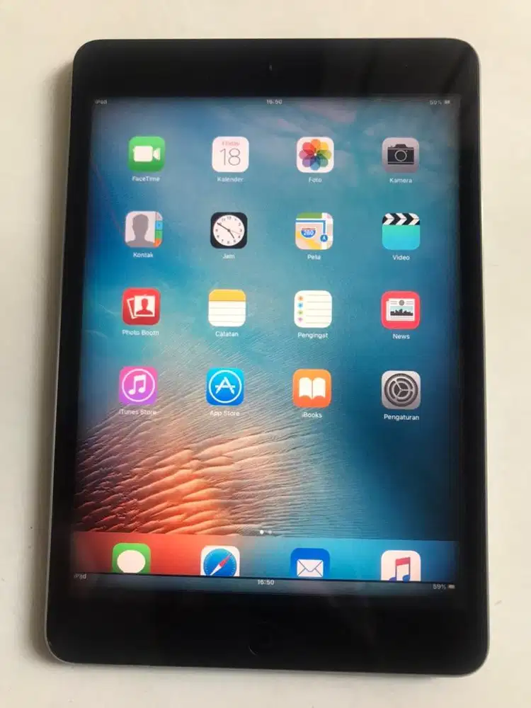 iPad Mini 1 16GB Wifi Only iOs 9 mentok