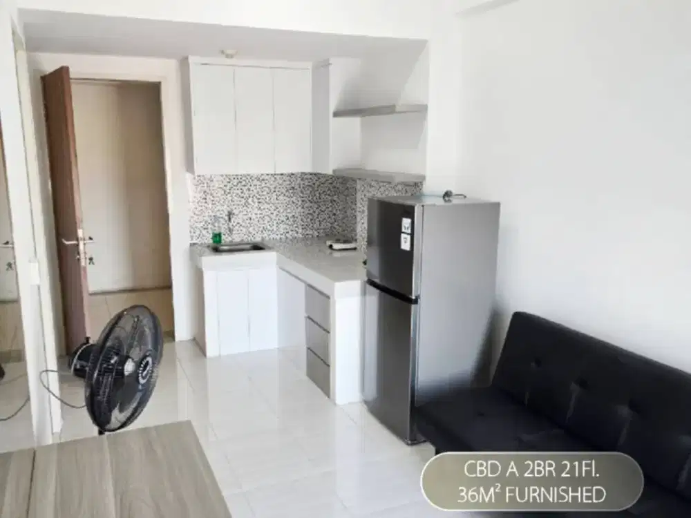 APARTEMENT PUNCAK CBD 2BR FULL FURNISHED SUPER CLEAN-WIYUNG SURABAYA BARAT