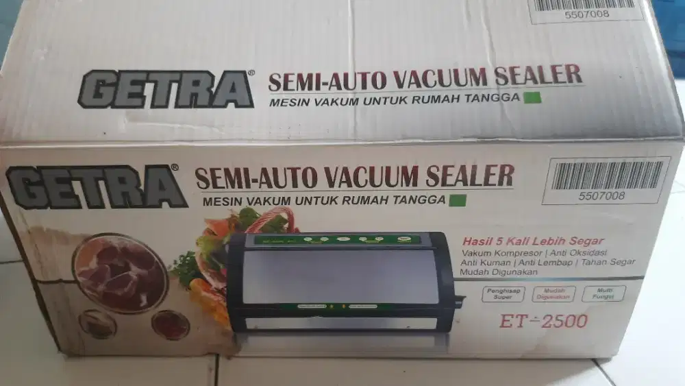 Mesin Vacum Sealer Daging, Buah dan Sayuran