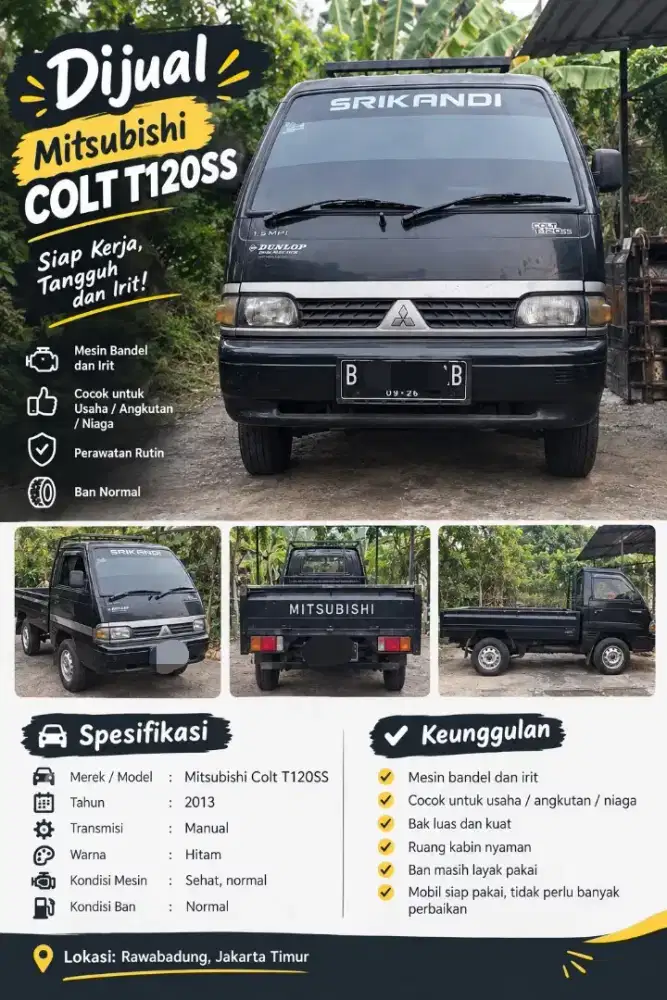 Mitsubishi colt t120ss