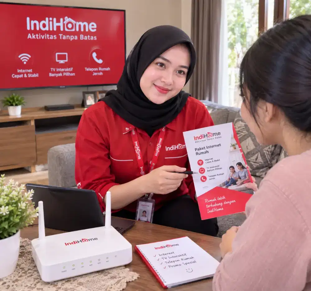 Info dan pendaftaran wifi Indihome