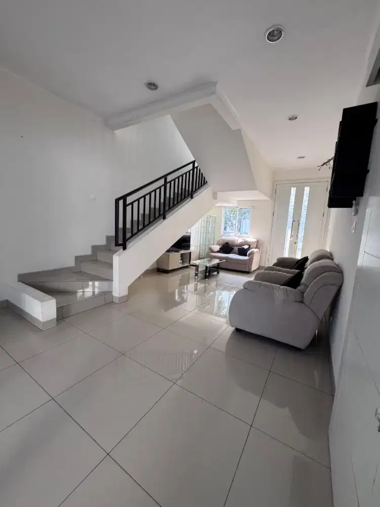 for sale rumah baru summarecon bandung semi furnish