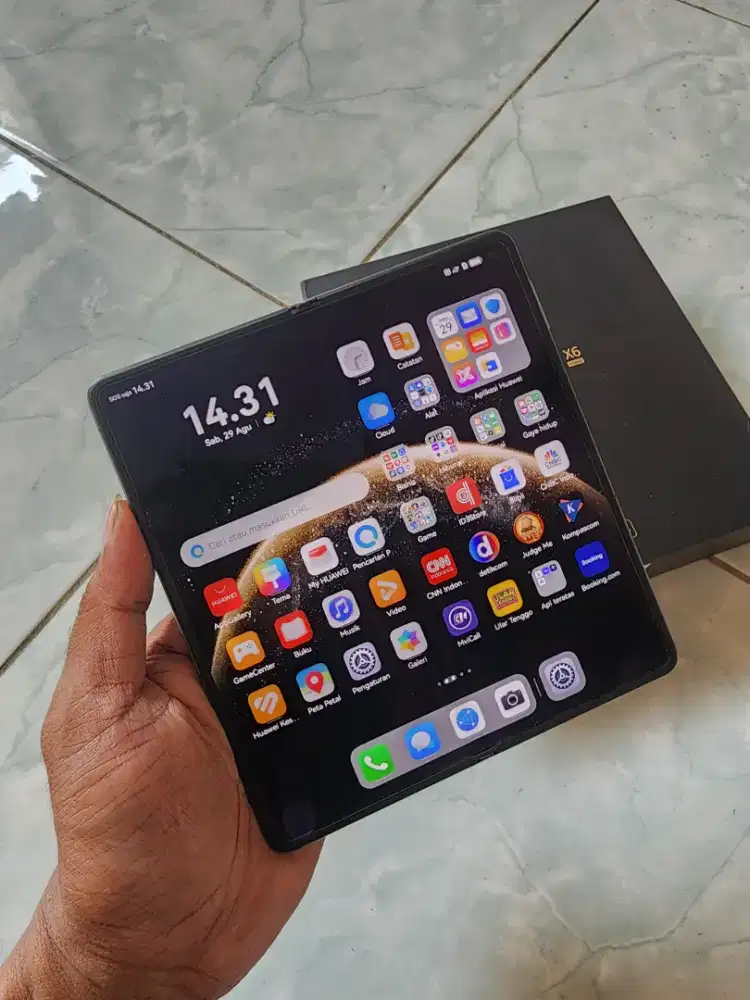 Huawei mate x6 5g 12_512gb resmi fullset original mulus jo minus