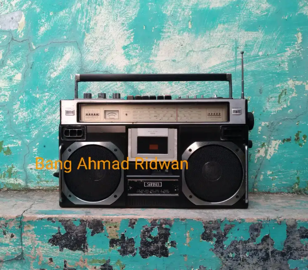 SANKEI FM AM SW radio tape kaset pita antik jadul kuno klasik boombox