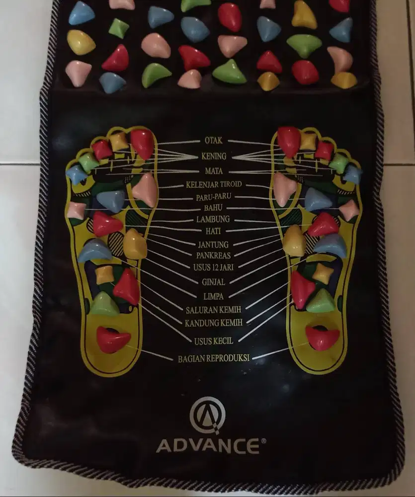 Matras refleksiologi kaki dan akupuntur