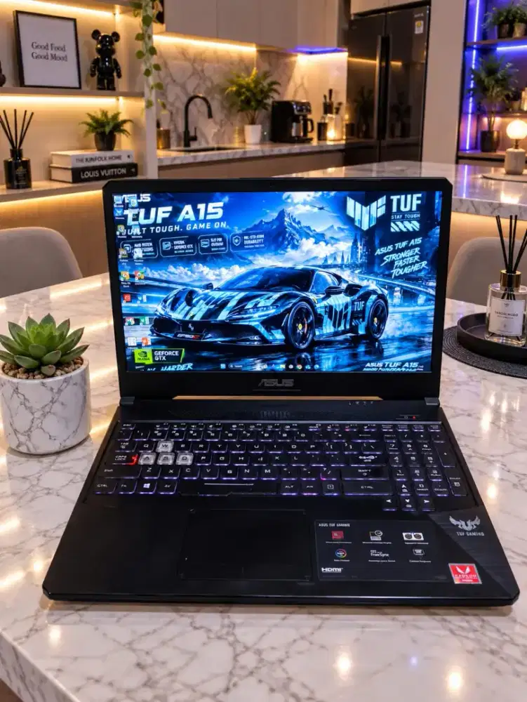 Laptop Gaming Asus TUF A5 FULLSET RYZEN RAM 16Gb SSD + HDD 1TB GTX