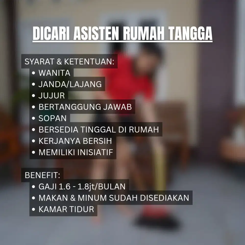 Asisten Rumah Tangga