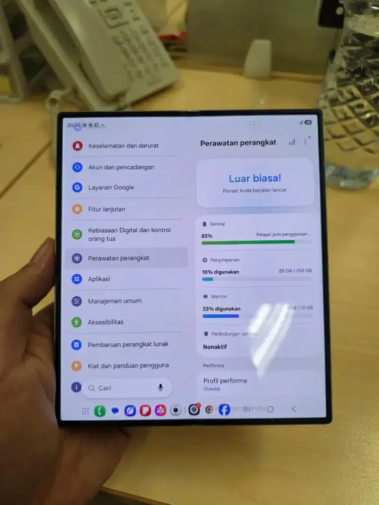 Samsung Z Fold 6 12/256 GB Silver SEIN