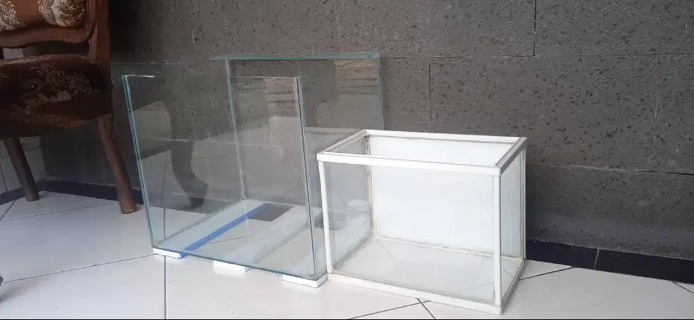 100rb dpt 2 aquarium 40x30x35&31x18x23