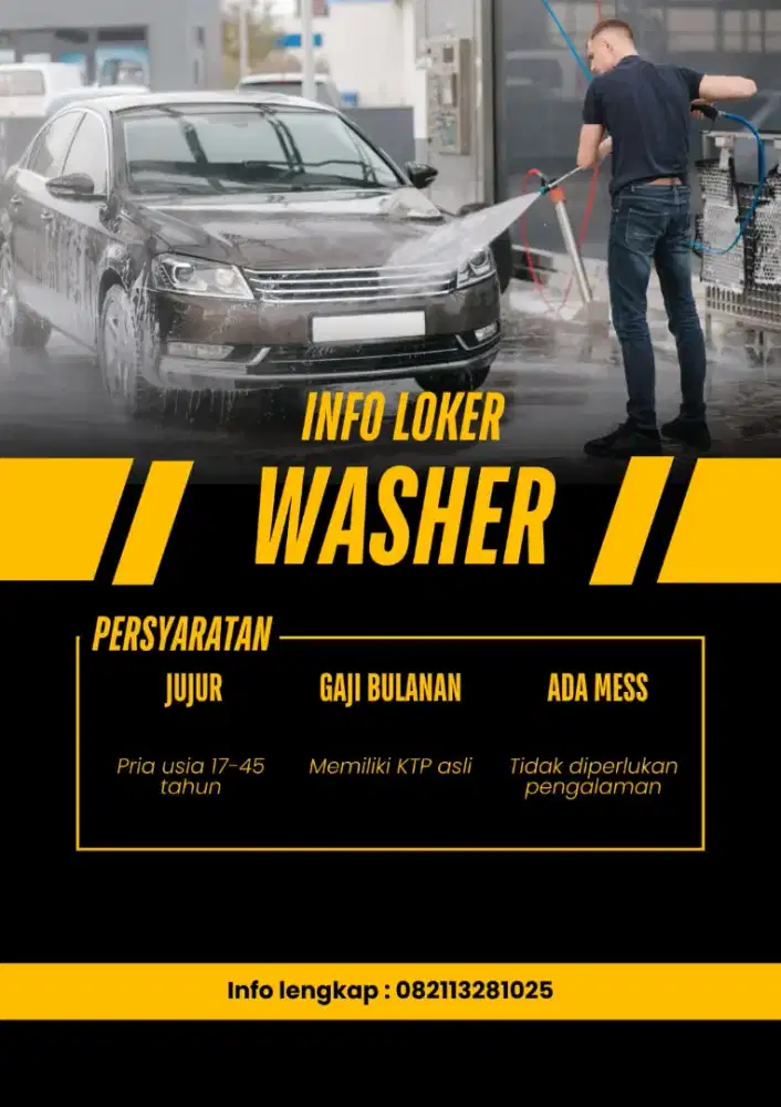 Washer Cuci Mobil