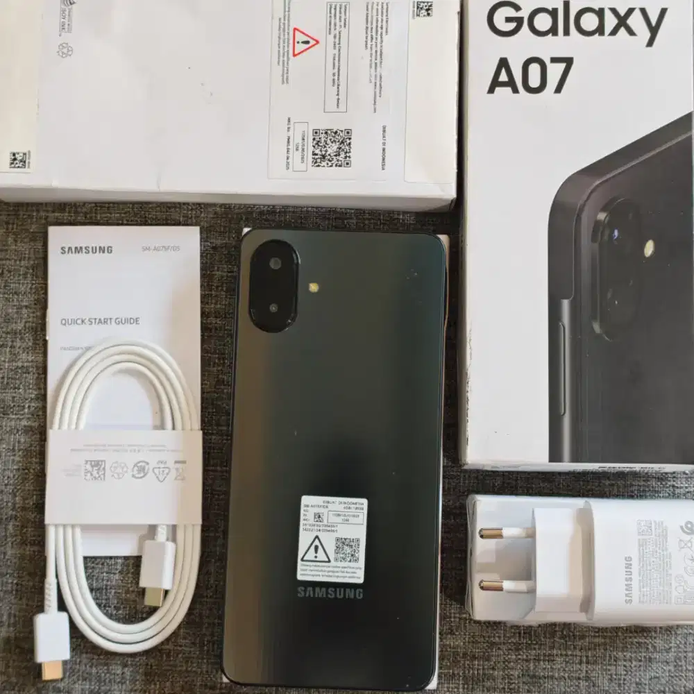 Samsung A07 Sein 4/128 Mulus Fullset Original