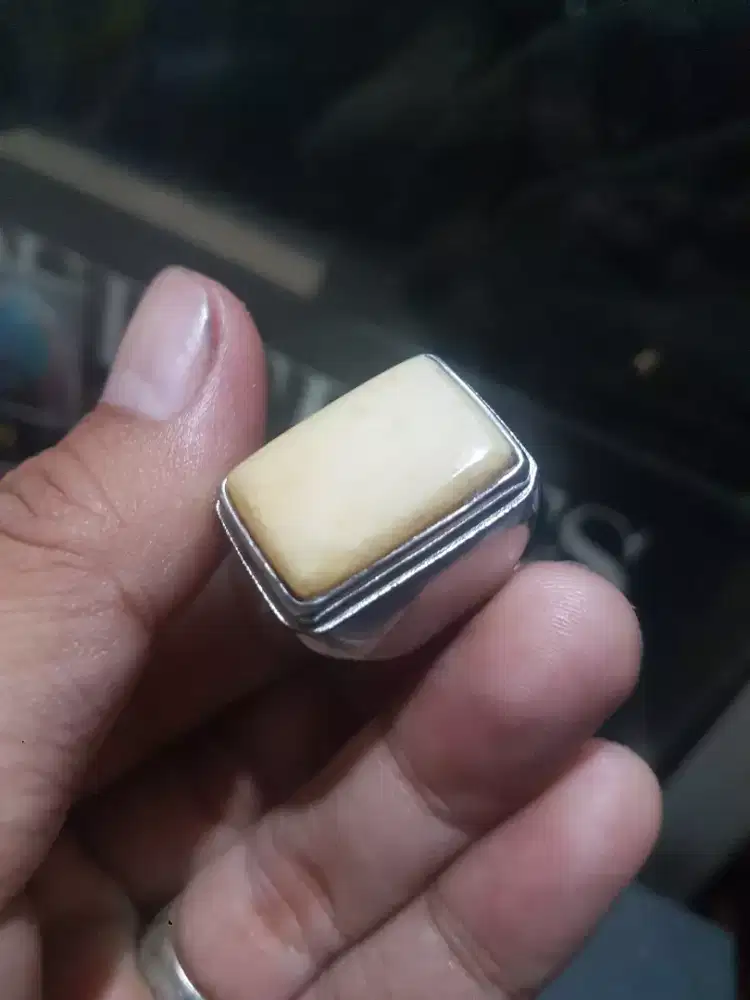 batu akik yaman putih asli yaman