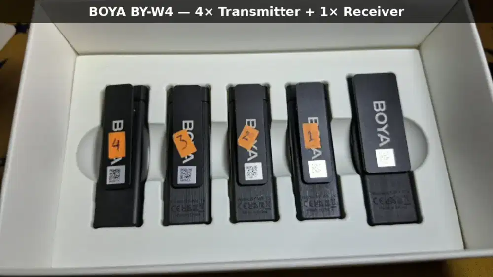 Mic wireless BOYA-BY4
