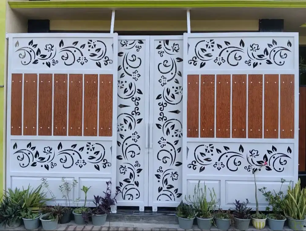 Pagar rumah laser cutting