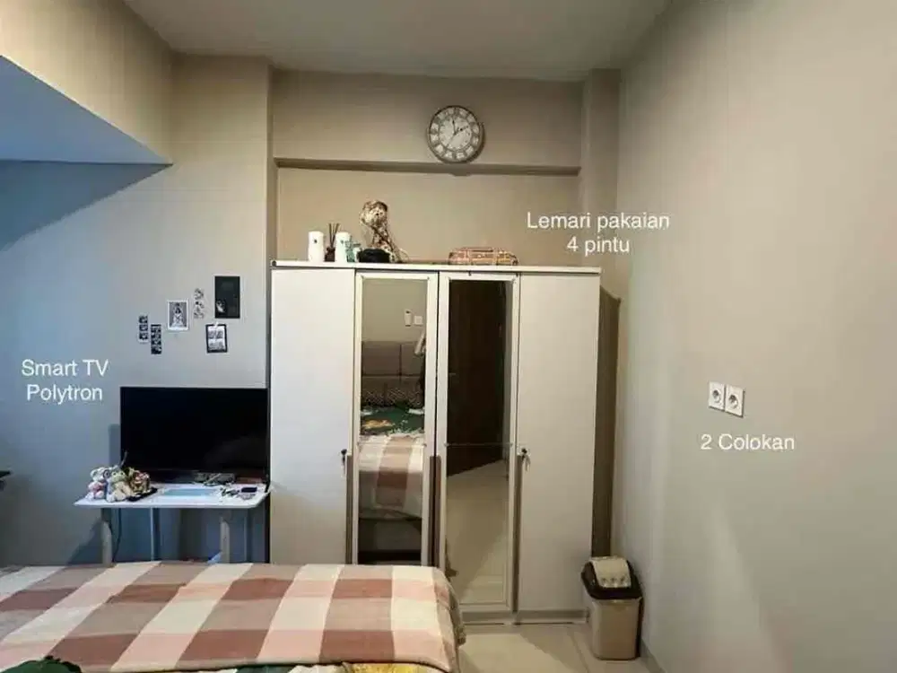 Dijual Apartemen 2bedroom  Bess mansion nol raya jemursari