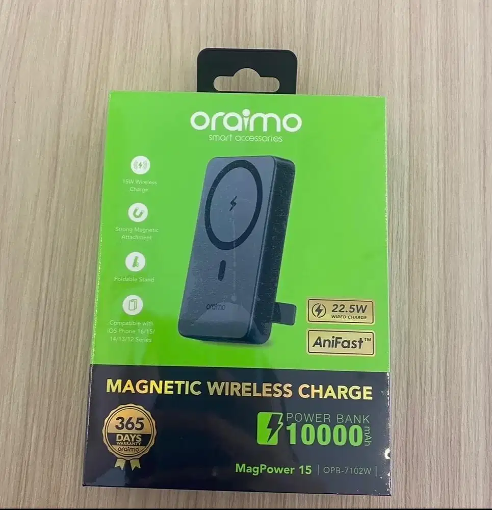 powerbank oraimo magsafe 7102w