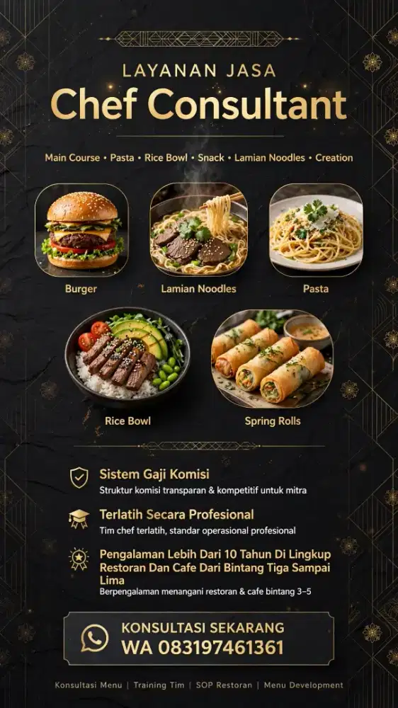 Chef / koki profesional
