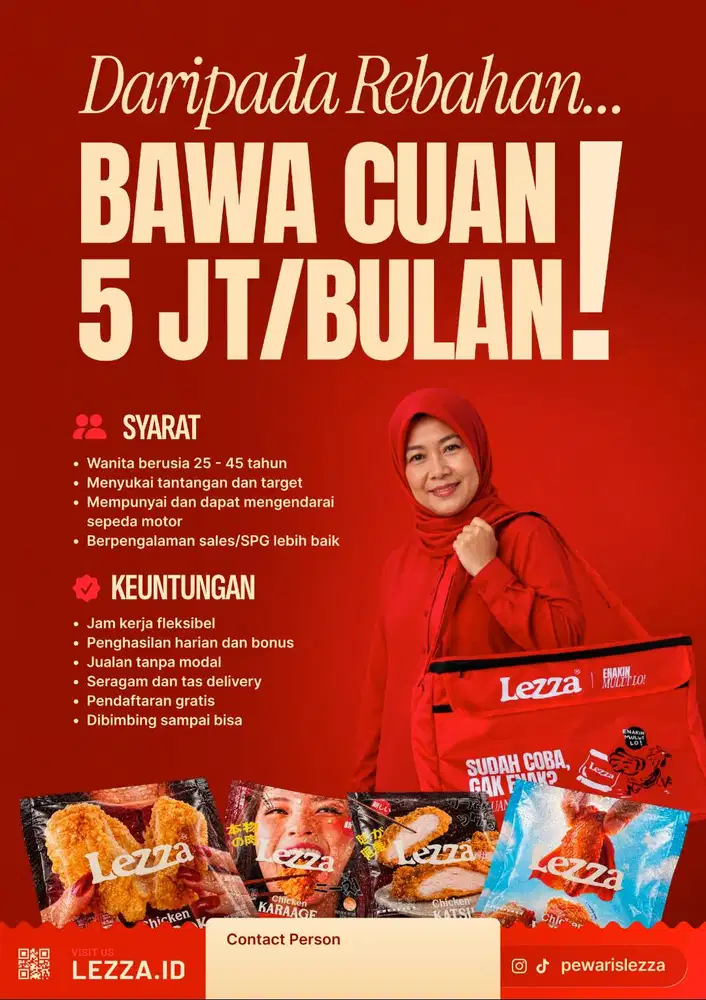 Sales Canvasing Nugget dan sosis