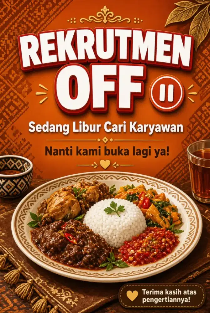 Lowongan Kerja - Nasi Padang