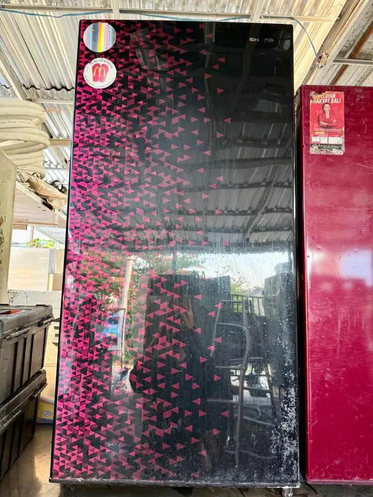 Dijual Kulkas 1 Pintu Second Sharp Dingin Siap Pakai