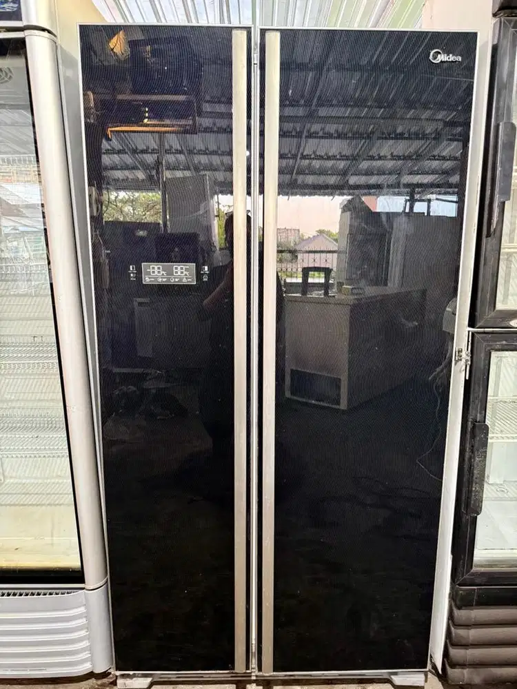 Dijual Kulkas Side By Side Second Dingin Siap Pakai