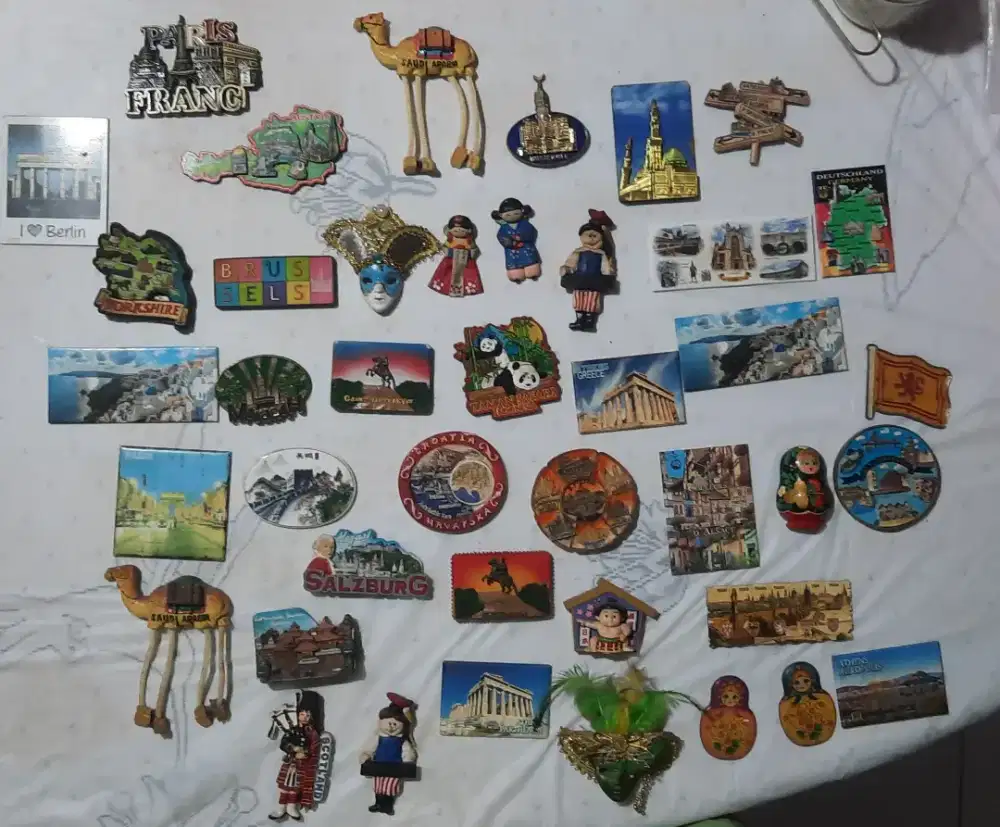 Dijual pernak pernik magnet kulkas
