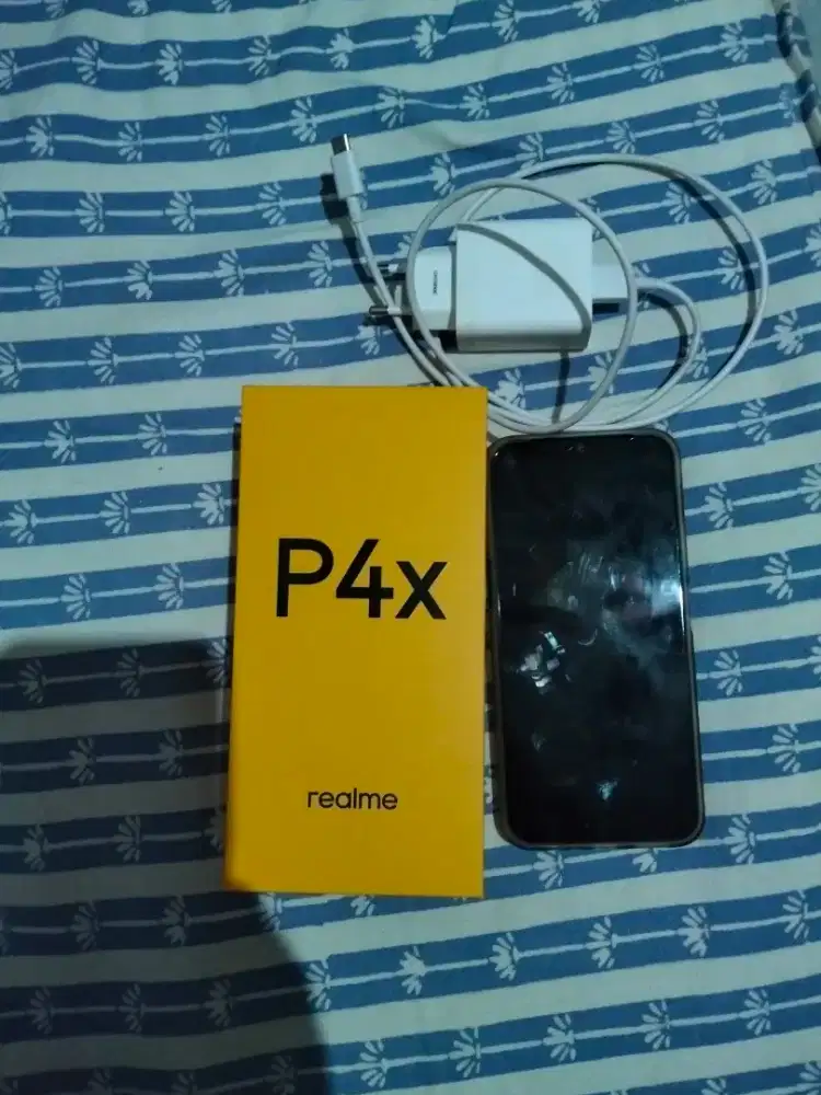 Realme P4X 6gb+128gb fullset garansi panjang