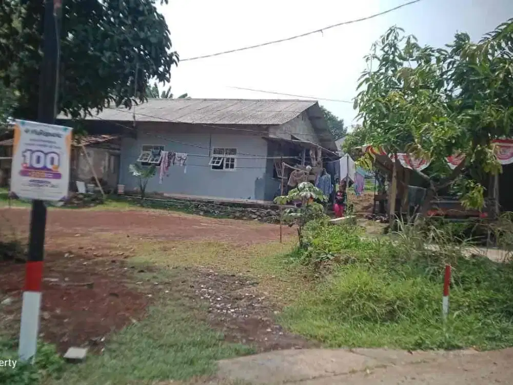DIJUAL RUMAH MURAH DENGAN TANAH YANG LUAS DI CIDOKOM PARUNG GUNUNG SINDUR