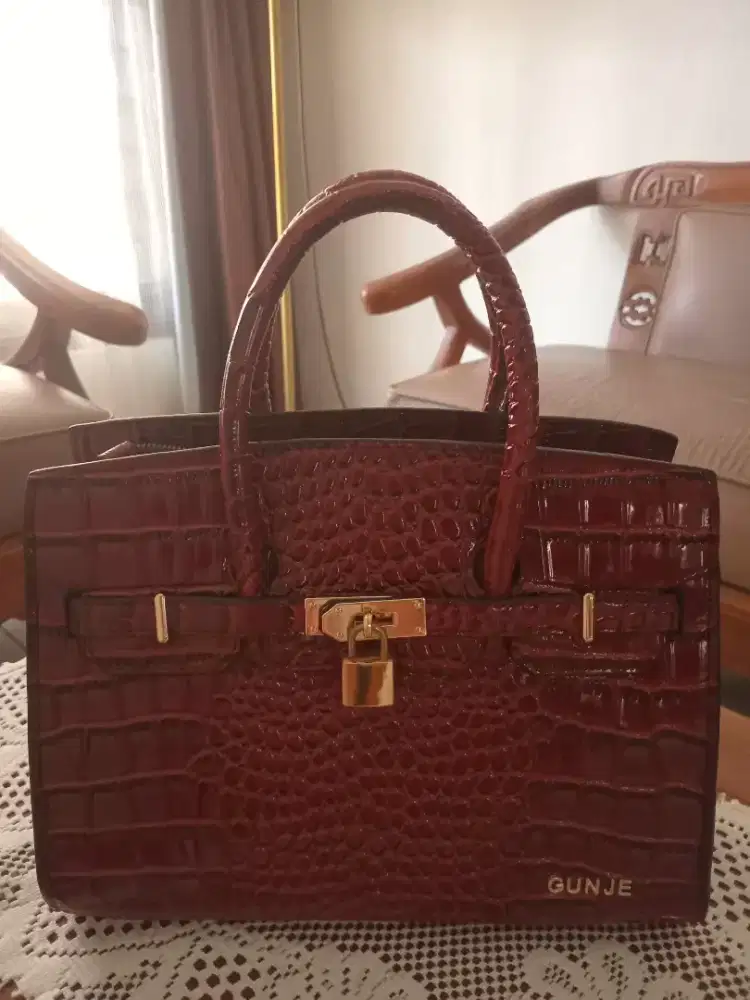 Jual tas Gunje warna kopi