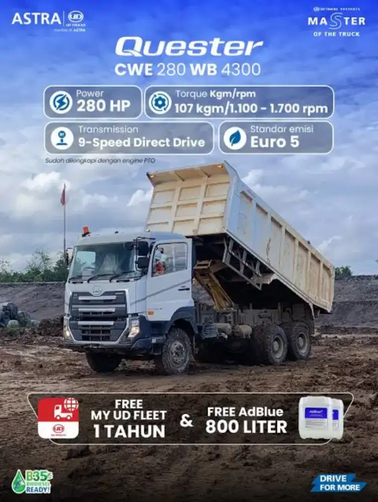 Truk Niaga UD Quester || DP Minim || Aplikasi dibantu