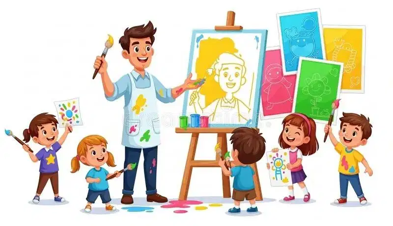 Guru Seni dan mengambar
